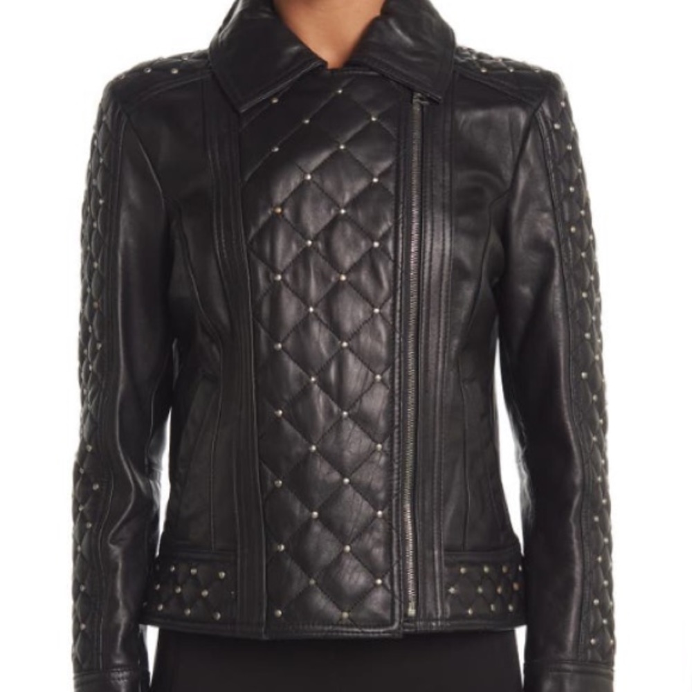 😎🌟Karl LAGerfeld leather jacket!